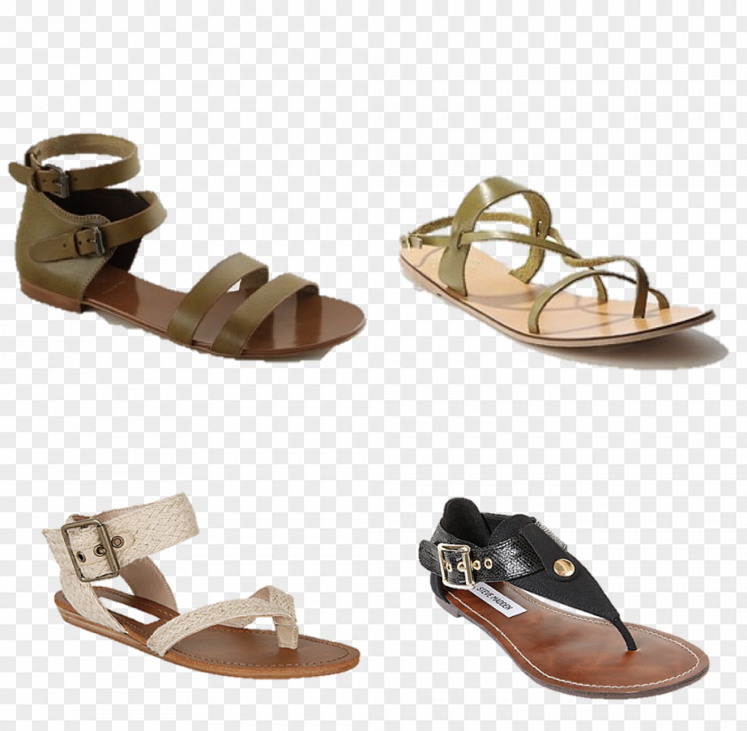 Sandals Sandal T-shirt Shoe Flip-flops Footwear PNG