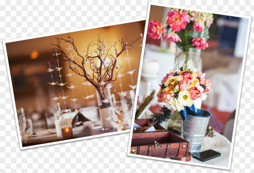 Table Floral Design Centrepiece Wedding Christmas PNG