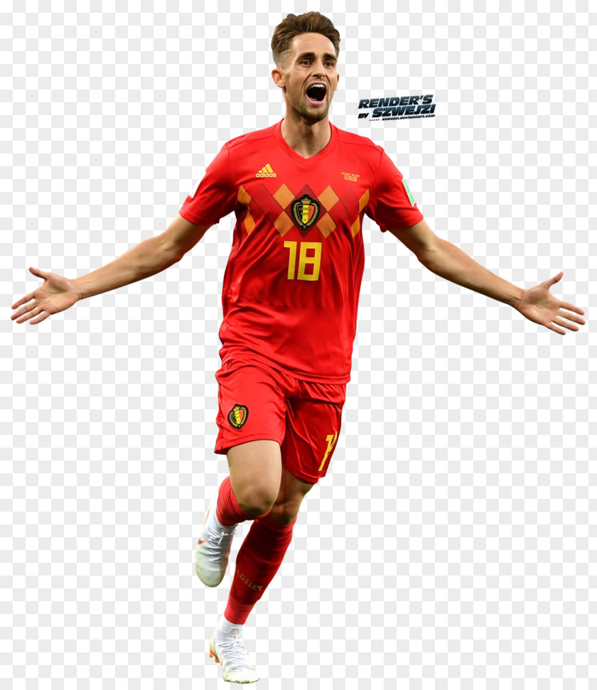 Adnan Icon Soccer Player Belgium National Football Team Sport Jersey PNG