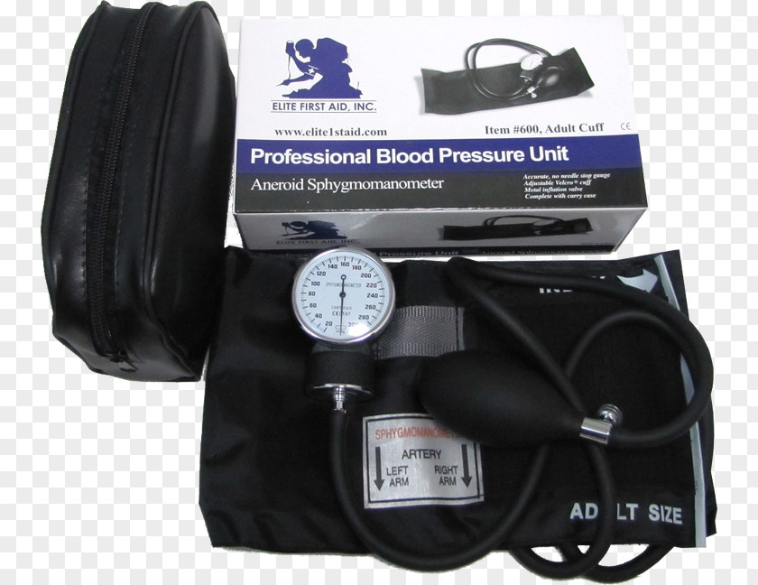 Blood Pressure Cuff Sphygmomanometer First Aid Supplies Kits Elastic Bandage PNG