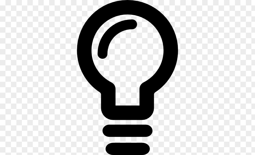 Light Incandescent Bulb Logo PNG