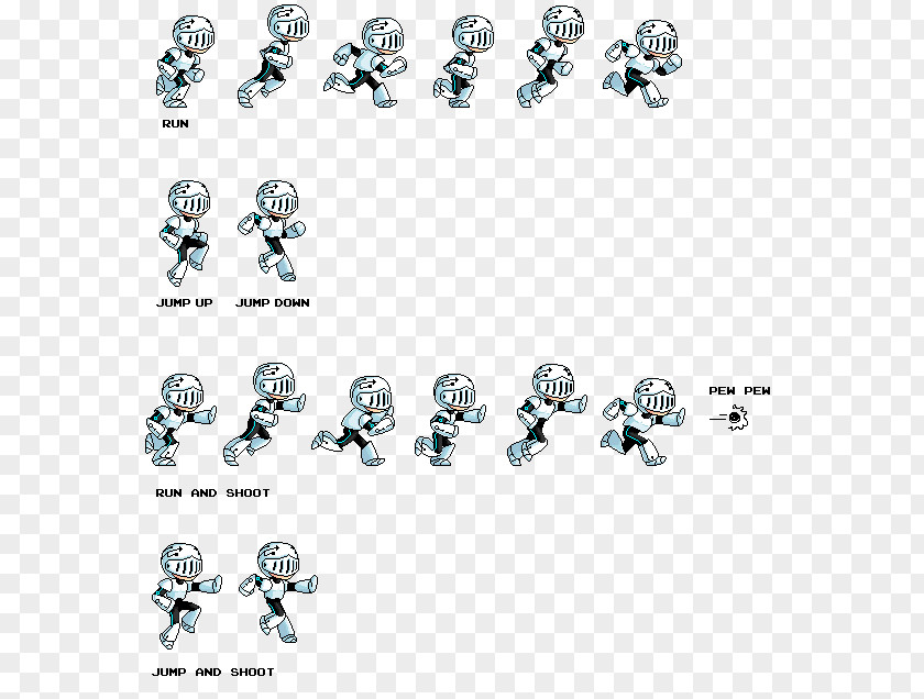 Runner Sprite Animation OpenGameArt.org PNG