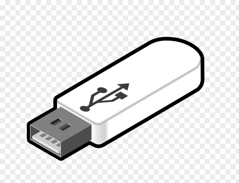 USB Flash Drive Memory Clip Art PNG