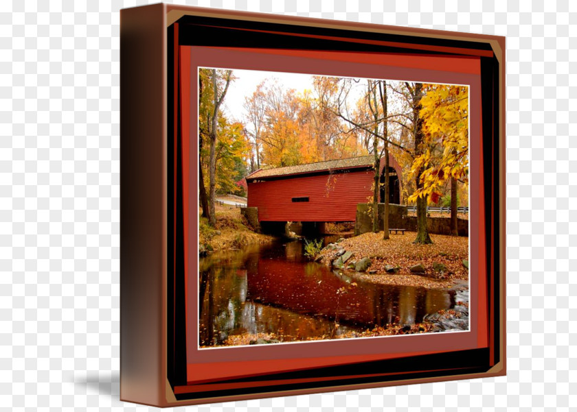 Painting Picture Frames Bridge Map PNG