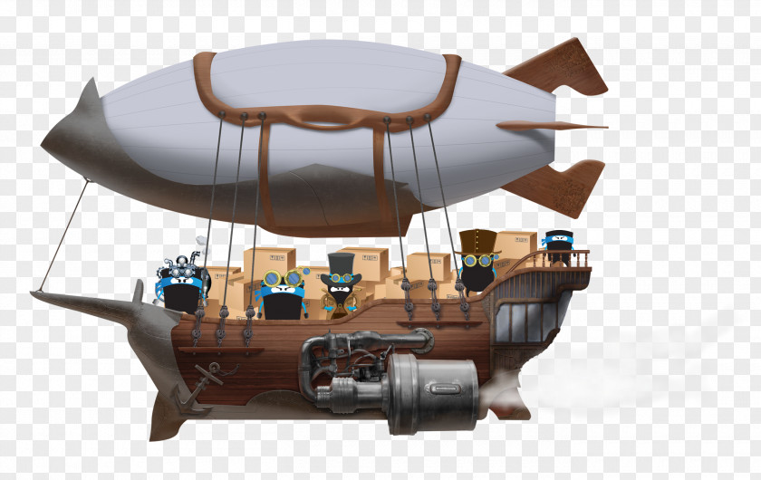 Boat Watercraft Ninja Cartoon PNG