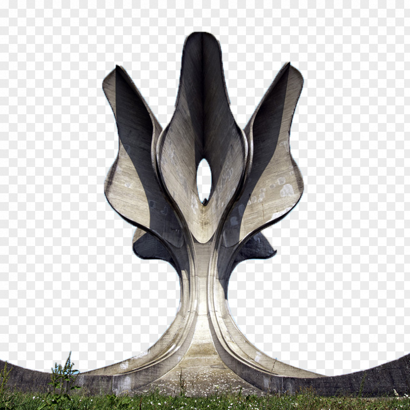 City ​​View Stone Flower Jasenovac Concentration Camp Monument Architecture Sculpture PNG