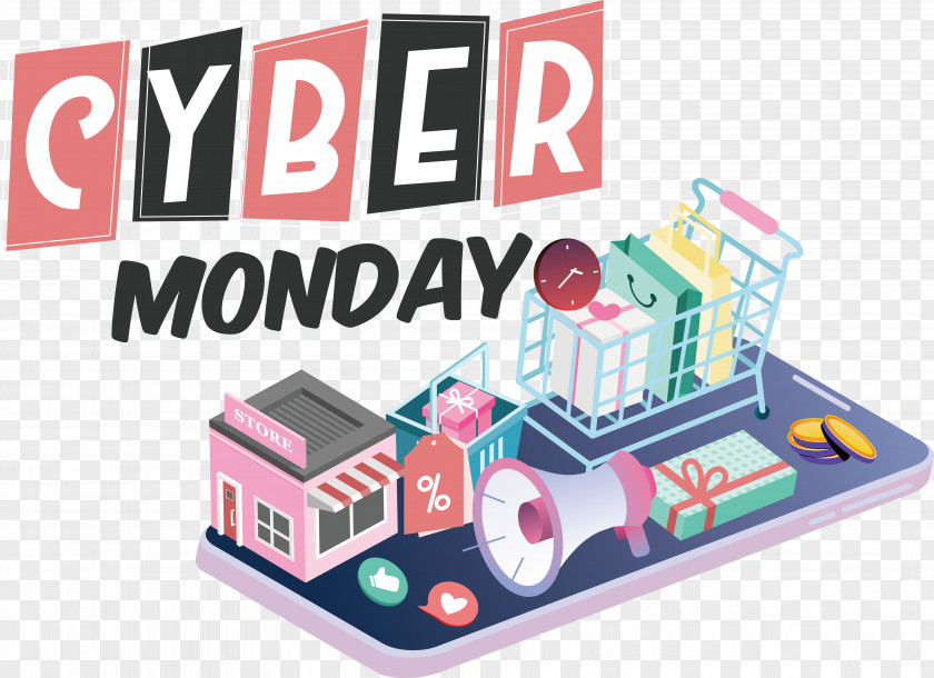 Cyber Monday PNG