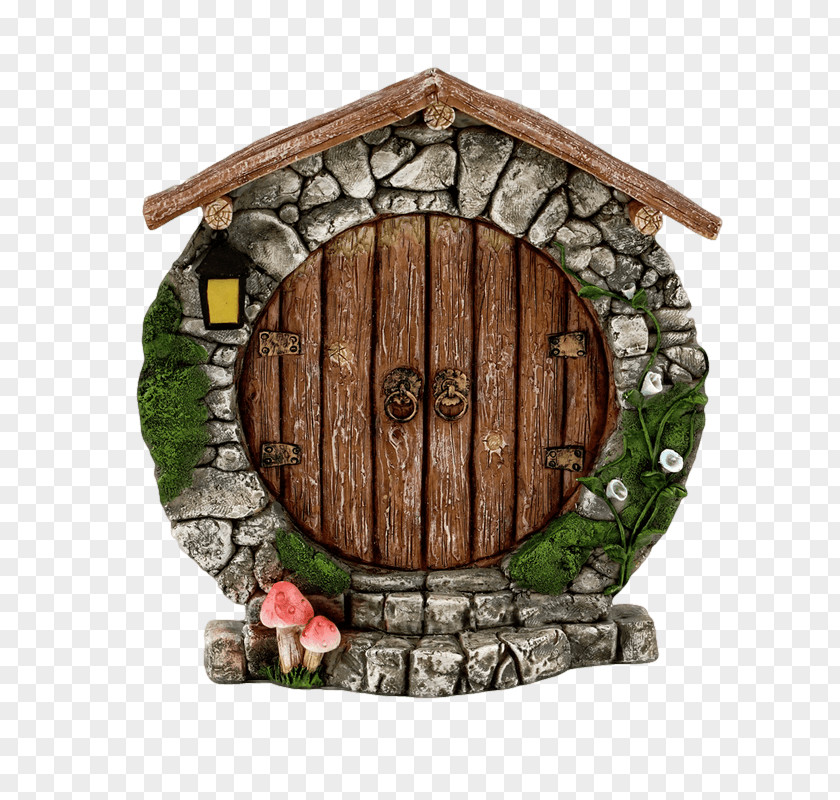 Fairy Lights Door House Gnome PNG