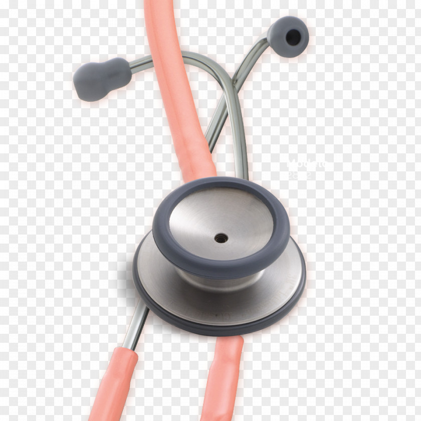 Headphones Stethoscope Medicine Cardiology Peach PNG