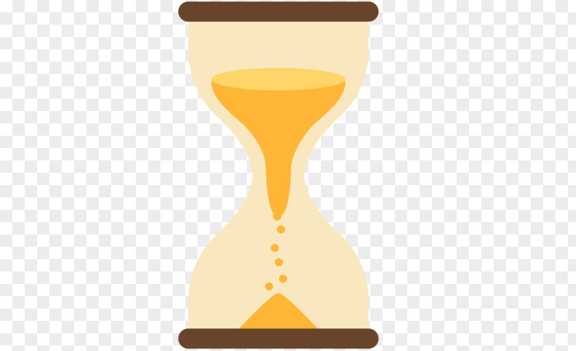 Oreo Hourglass Emoji Sand Time Symbol PNG