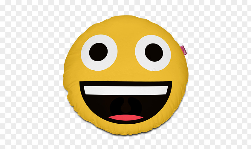 Smiley Face With Tears Of Joy Emoji Emoticon Pillow PNG