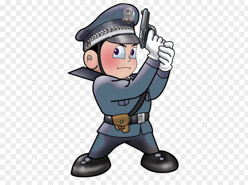 The Police Of Gun Officer Cartoon Riot Control PNG