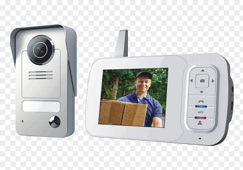 Vizit Video Door-phone Intercom Door Phone Wireless System PNG
