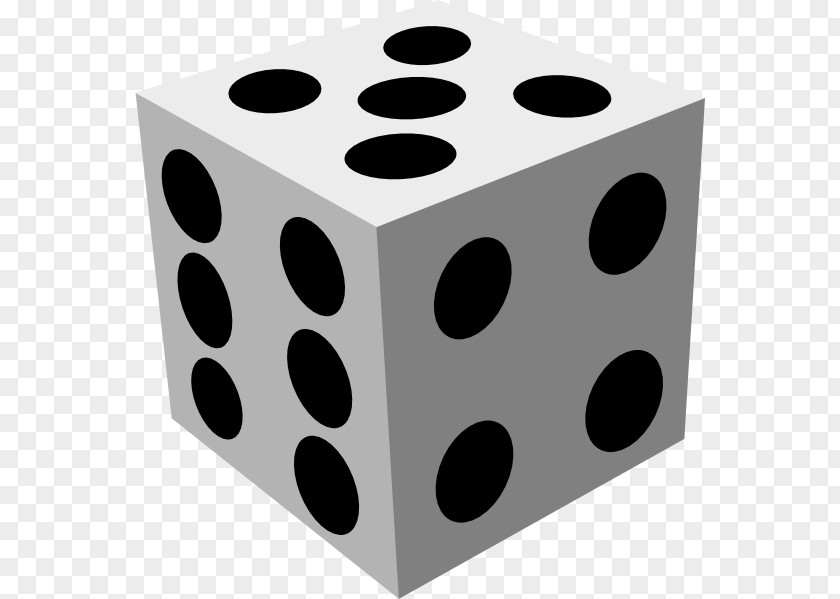 White Dice : Small · Medium Large Clip Art PNG