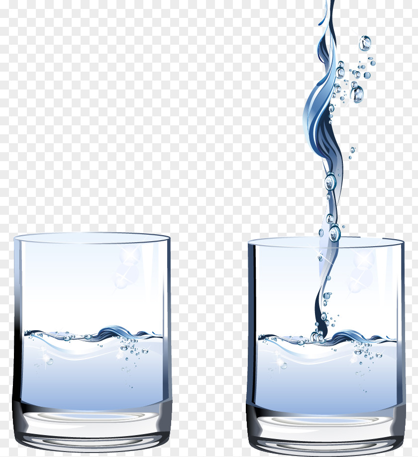Cups Water Glass Clip Art PNG