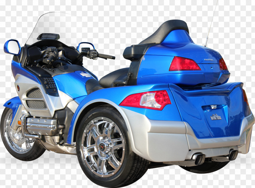 Honda Gold Wing GL1800 Motorized Tricycle Motorcycle PNG