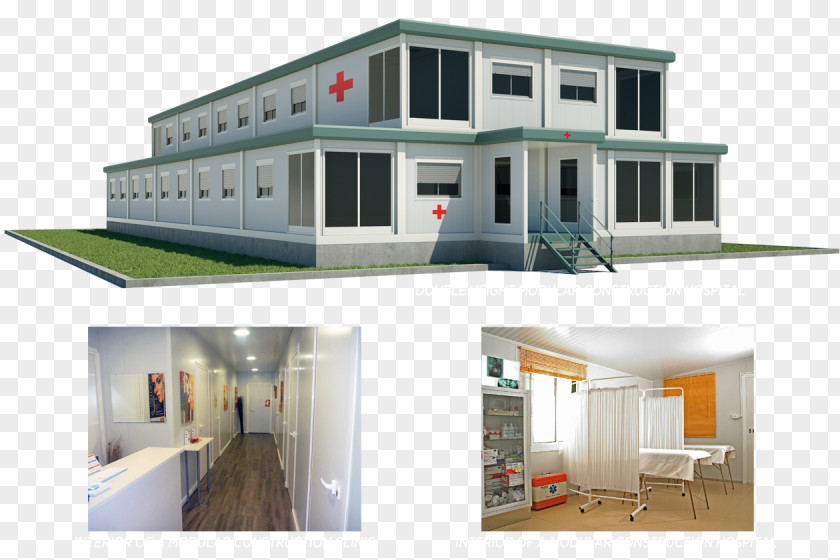 Hospital Building Community Health Center Clinic Architectural Engineering PNG