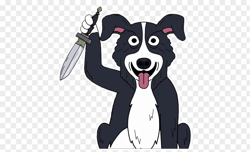 Puppy Border Collie Sticker Telegram Dog Breed PNG