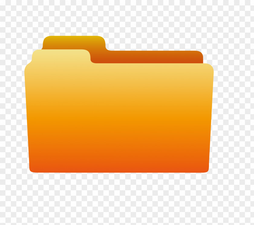Yellow Folder Material Angle Font PNG