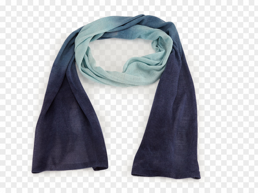 Batik. Scarf Turquoise PNG