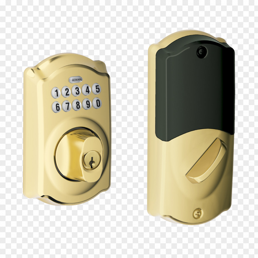 Door Lock Dead Bolt Schlage Electronic PNG