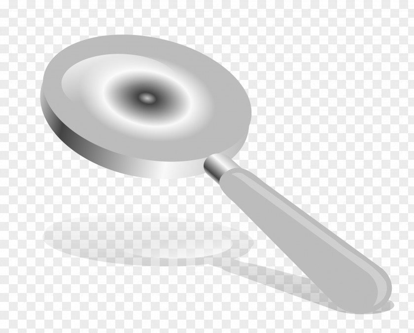 Grey Magnifying Glass Vector Material Library PNG
