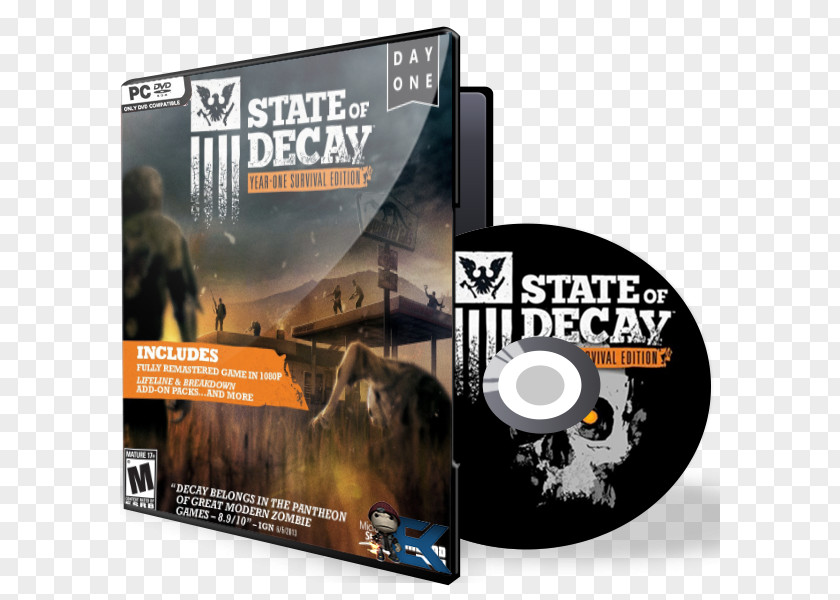 State Of Decay 2 Logo Video Games Survival Game Xbox One PNG