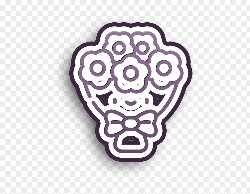 Wedding Icon Bouquet PNG