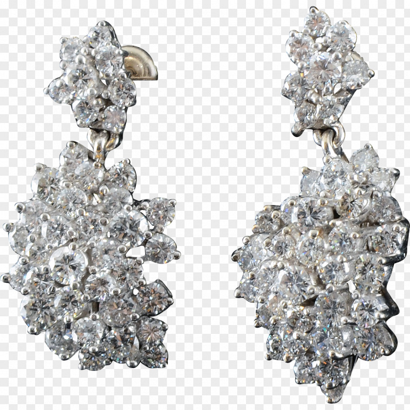 Diamond Earring Body Jewellery Bling-bling Carat PNG