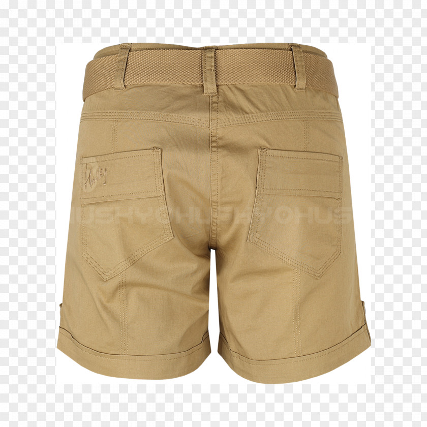 Husky Bermuda Shorts Khaki PNG