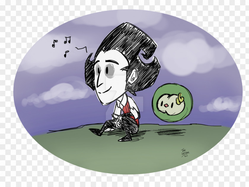 Letter W Don't Starve Together Fan Art Drawing PNG