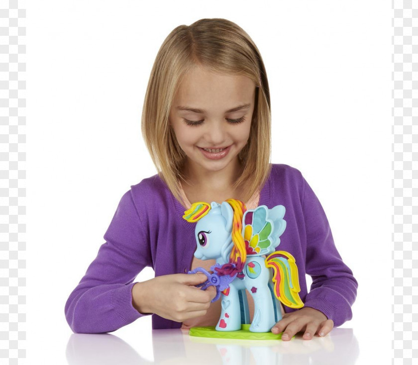 My Little Pony Play-Doh Rainbow Dash Toy PNG