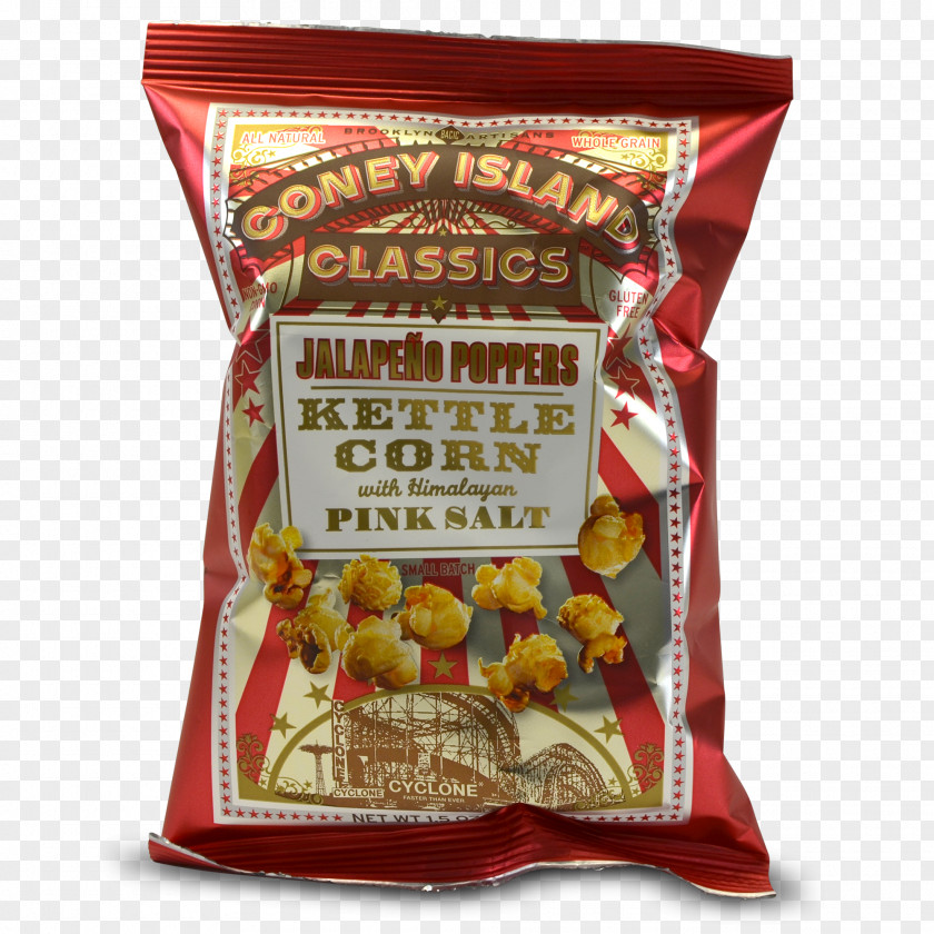 Popcorn Kettle Corn Junk Food Coney Island Hot Dog Flavor PNG