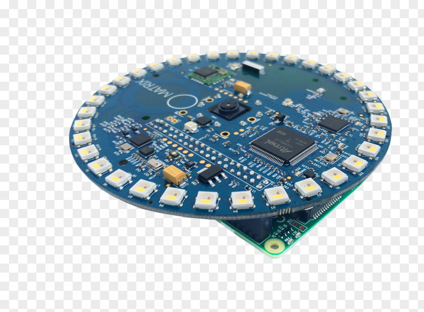 Amazon Alexa Echo Matrix Raspberry Pi Artificial Intelligence PNG