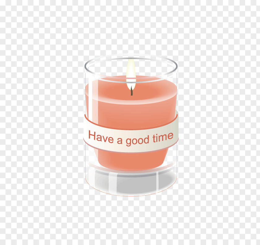 Personalized Red Candle Wax PNG