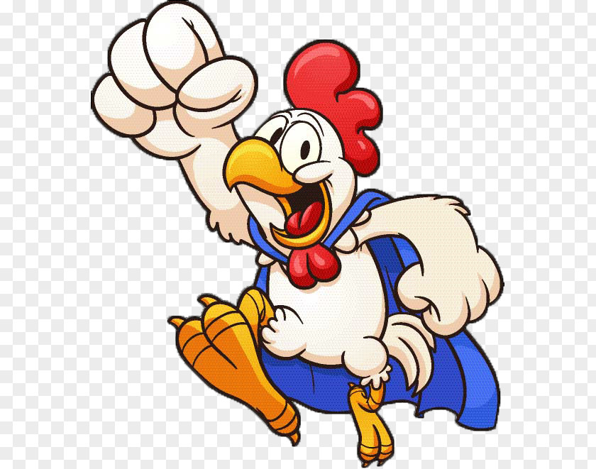 Chicken Cartoon Rooster Illustration PNG