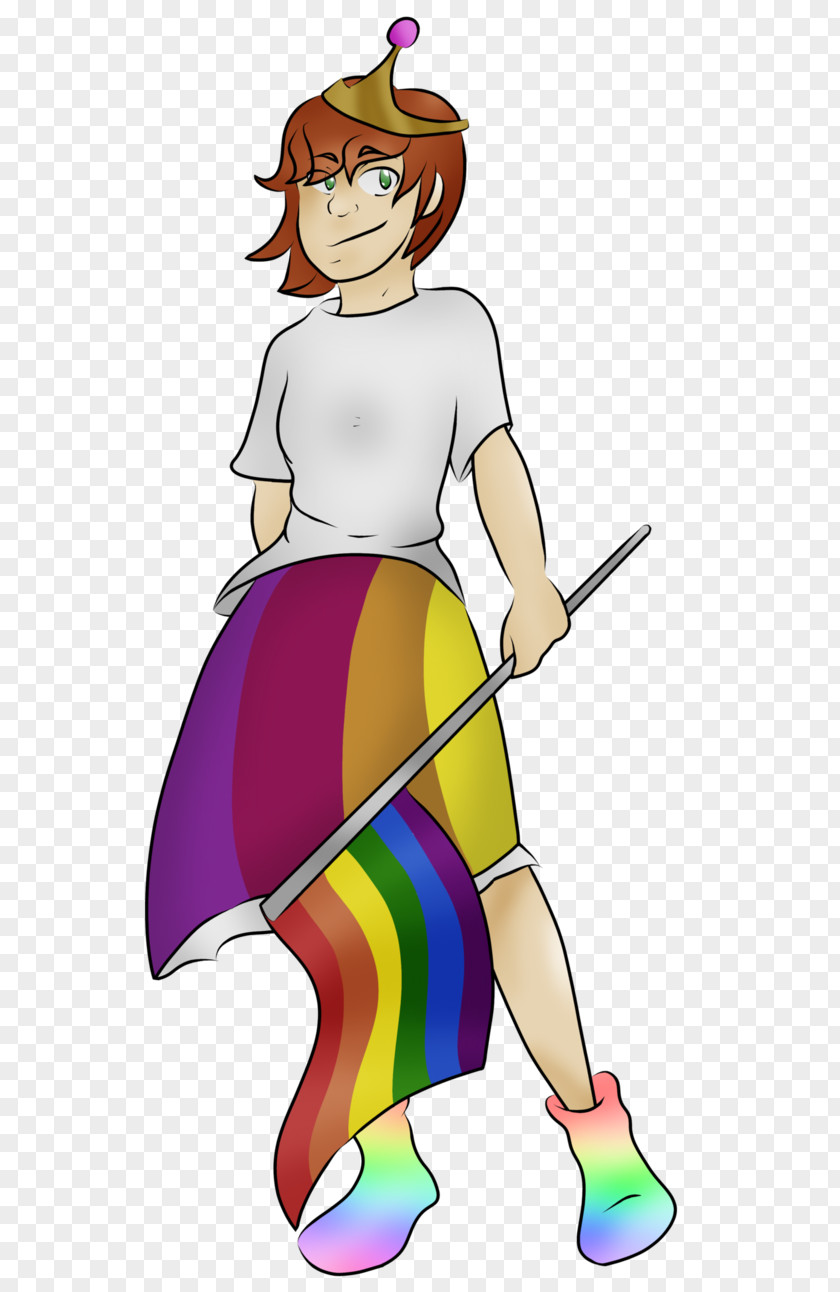 Rainbow Wing Headgear Costume Female Clip Art PNG
