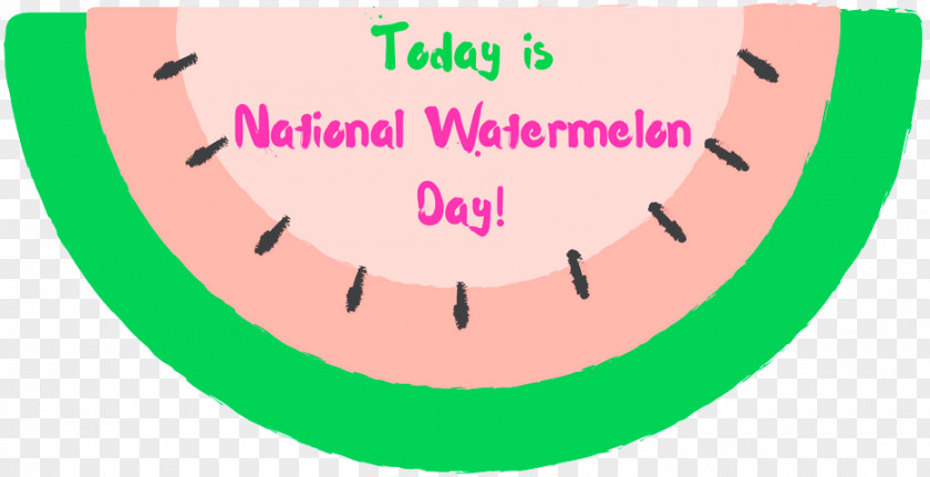 Watermelon Day Smile Happiness Love Logo Clip Art PNG