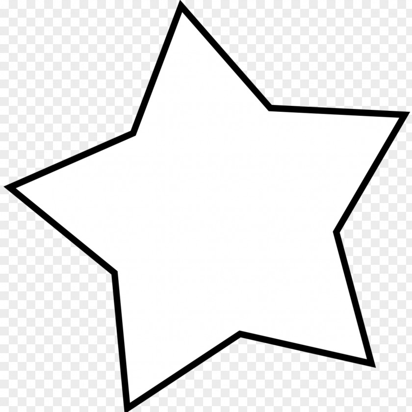 Blackandwhite Diagram Star Christmas PNG