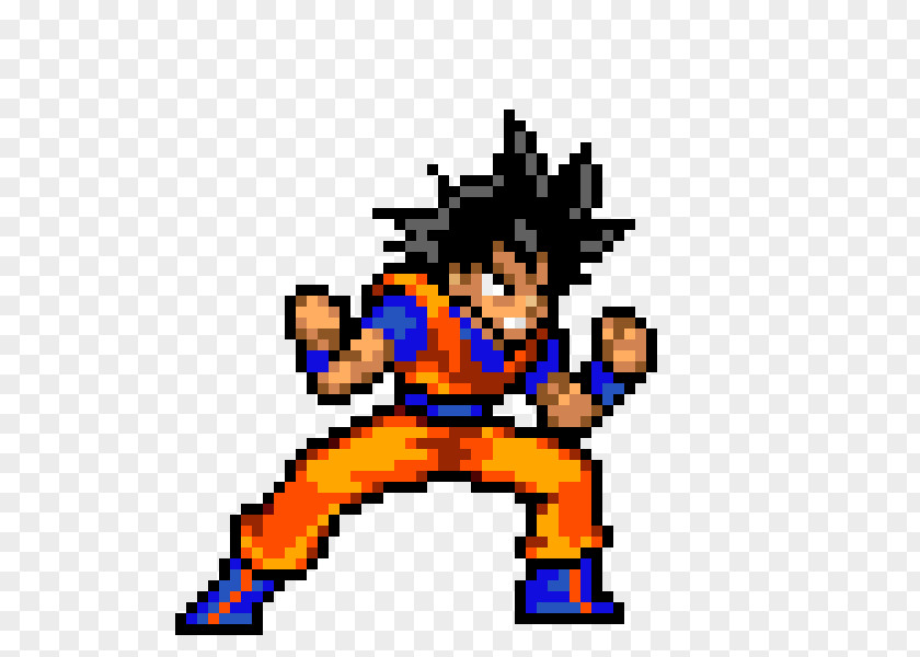 Goku Super Smash Flash 2 Sprite Image PNG