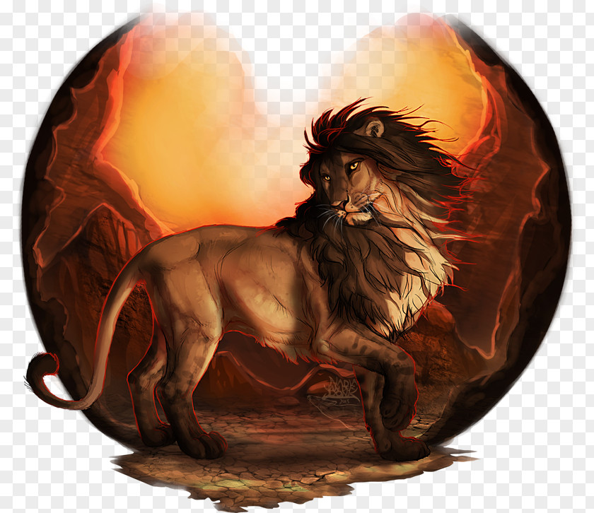 Lion Cat Felidae Drawing Painting PNG