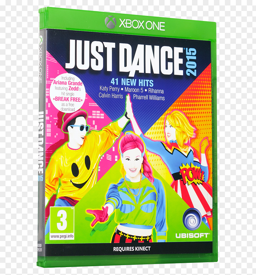 Just Dance 2015 Wii U 2016 PNG