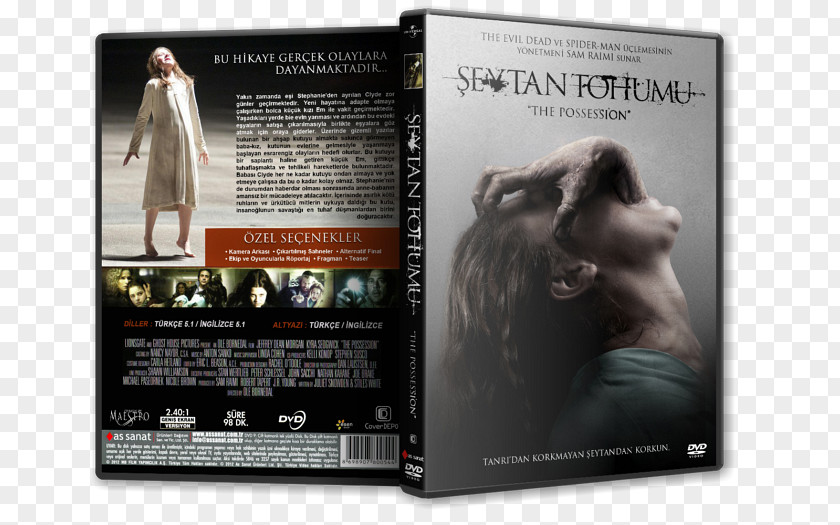 Book DVD The Possession PNG