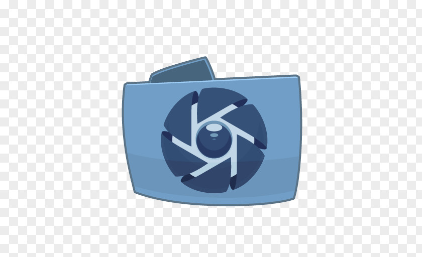 Folder Pictures Angle Symbol Electric Blue PNG