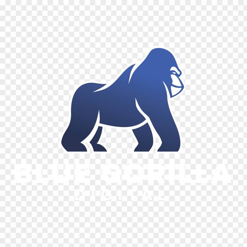 Gorilla Blue Digital Advertising Agency Marketing Online PNG
