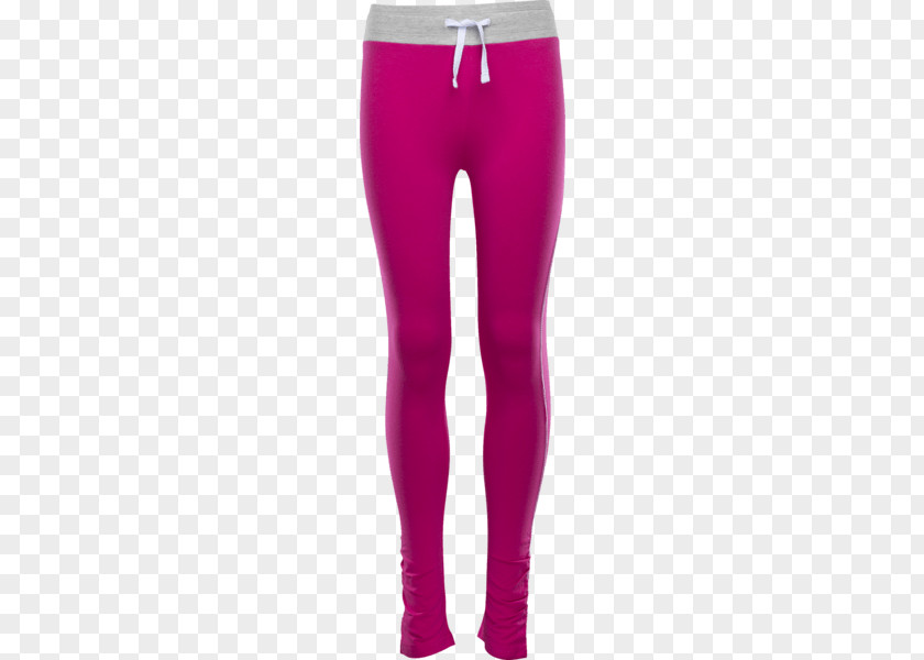 Hosiery Waist Leggings Pants Purple PNG