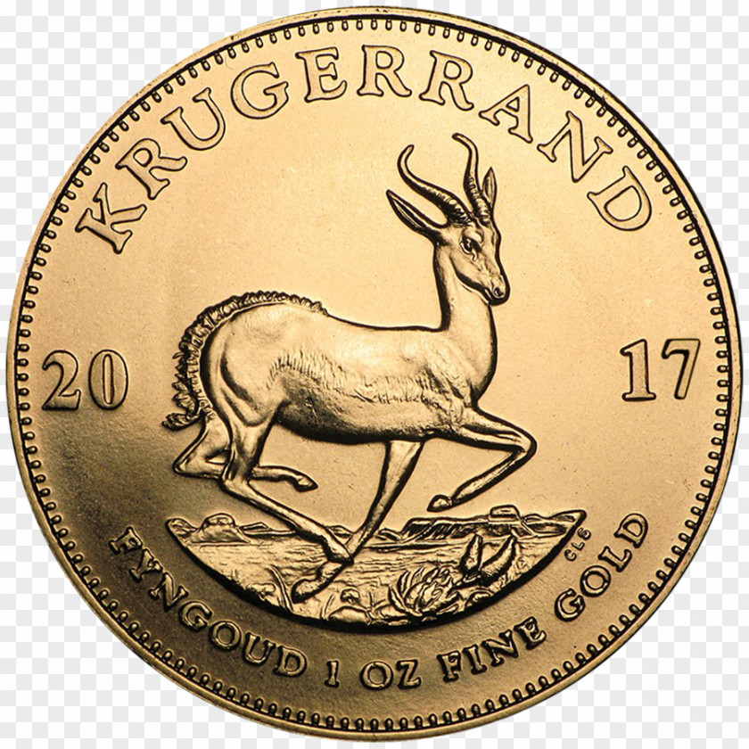 Bullion Krugerrand Gold As An Investment Coin PNG