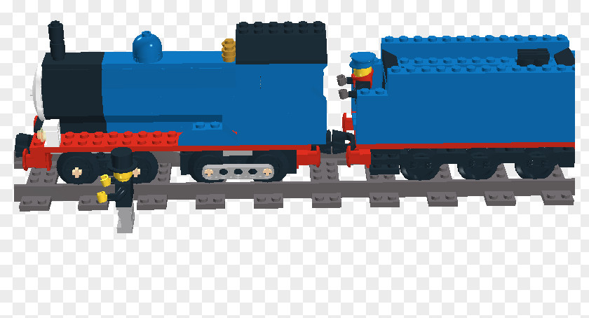 Edward The Blue Engine Train LEGO Engineering Machine PNG