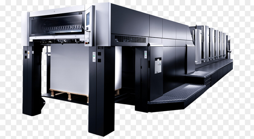 Box Paper Printing Press Offset PNG
