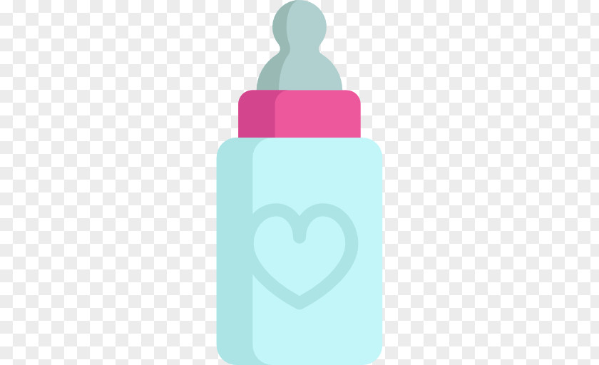 Feeding Bottle Water Bottles Turquoise Teal Baby PNG